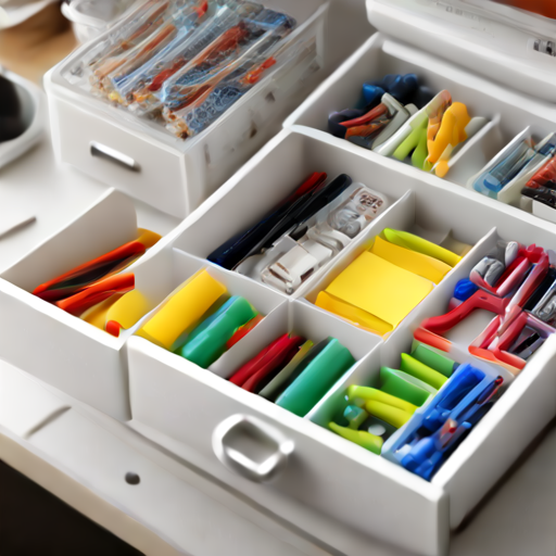 Afbeelding van Plastic Lade Organizers: De Sleutel tot Rommelvermindering
