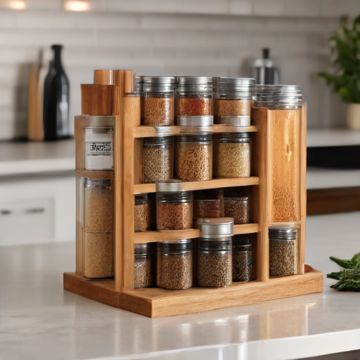 Afbeelding van Kleine keukenblad organizers voor kruiden: tips & voordelen