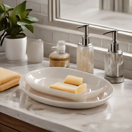 Afbeelding van Combineer plastic zeepbakjes met stijlvolle accessoires