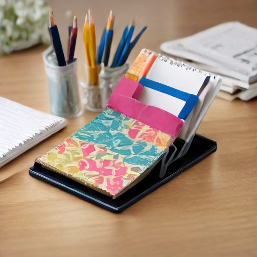 Afbeelding van Personaliseer je schrijfblokkenhouder voor een uniek effect