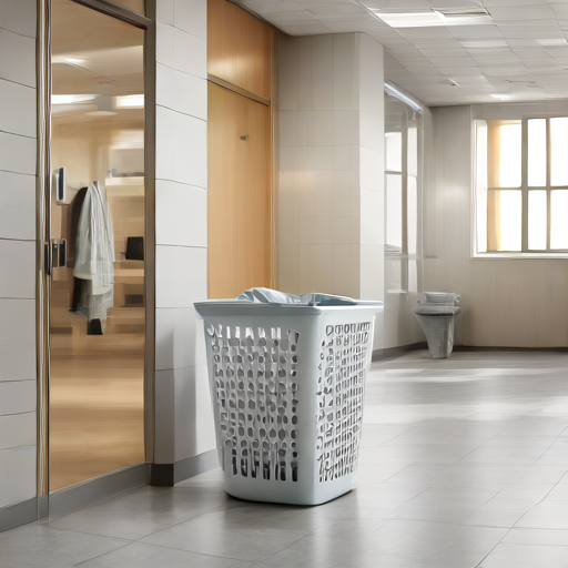 Afbeelding van Is het legaal om plastic wasmanden in openbare ruimtes te gebruiken?