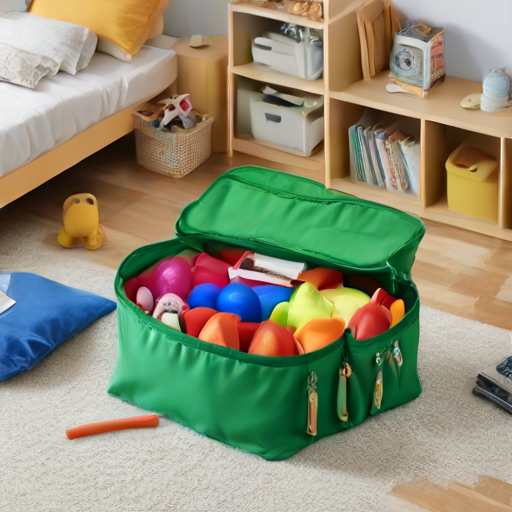 Afbeelding van Beste opvouwbare speelgoedopbergtassen voor schoolspullen