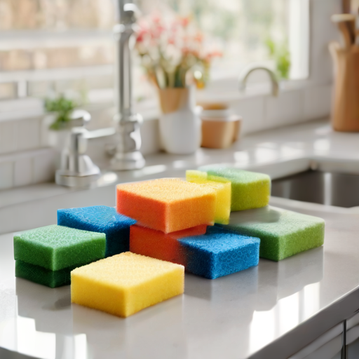 Afbeelding van Herbruikbare keukensponsjes online kopen: Tips en Voordelen