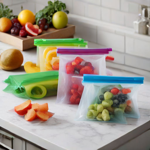 Afbeelding van Herbruikbare siliconen boterhamzakjes: Wanneer vervangen?