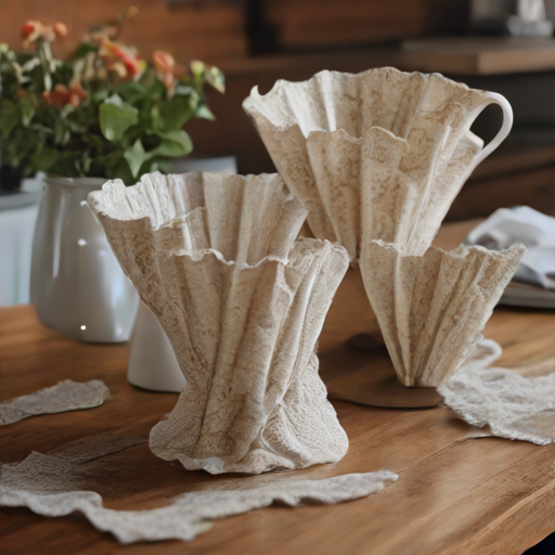 Afbeelding van Herbruikbare koffiefilters van stof maken thuis