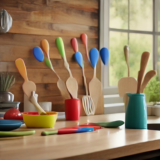 Afbeelding van Siliconen spatels: een slimme keuze voor elke keuken