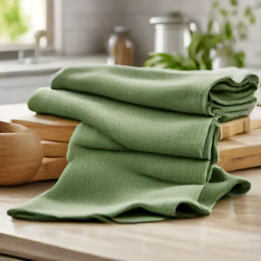 Afbeelding van Bamboe schoonmaakdoeken: beter voor het milieu