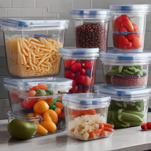 Afbeelding van Plastic voedselopslagbakken en voedselveiligheid uitgelegd