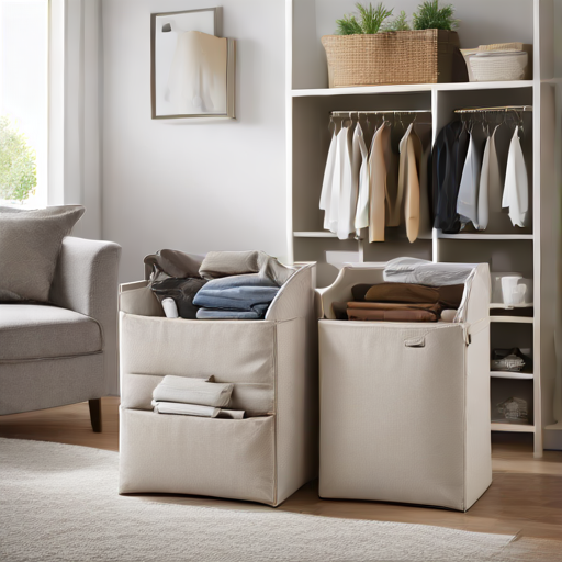 Afbeelding van Vouwbare Kledingopbergbakken voor Kleine Ruimtes