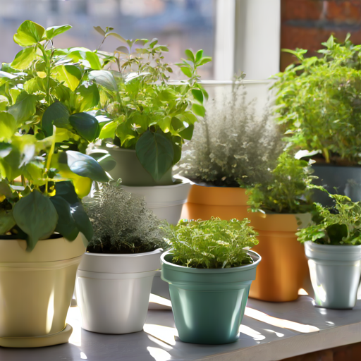 Afbeelding van Top plastic plantpotjes voor succesvolle kruidenkweek