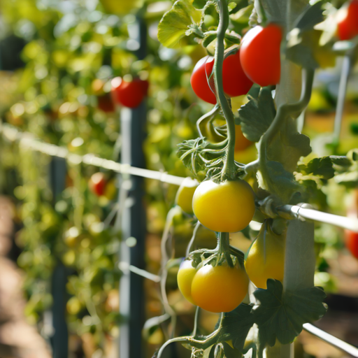 Afbeelding van Top plastic plantenbinders voor tomatenplanten