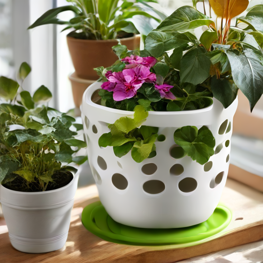 Afbeelding van Verbeter je plastic bloempothouders met drainage tips