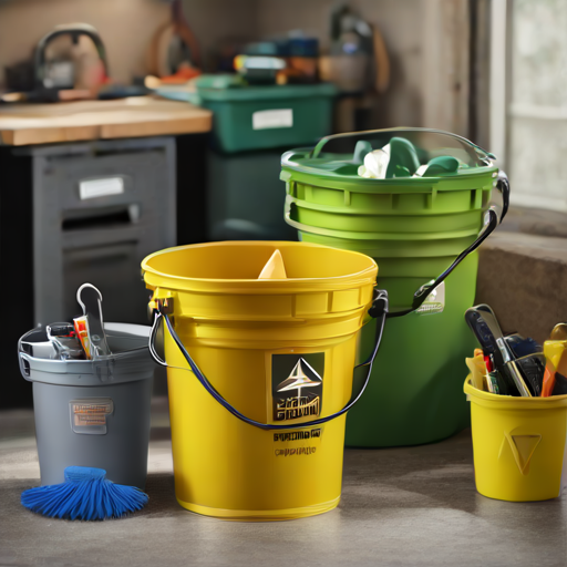 Afbeelding van Bestel multifunctionele emmer-sets voor elke klus