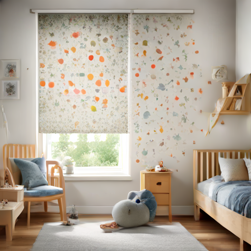 Afbeelding van Veiligheid van herbruikbare rolgordijnen in de kinderkamer