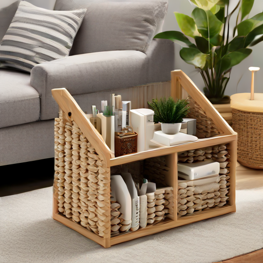 Afbeelding van Maak eenvoudig opvouwbare opbergmanden thuis zelf