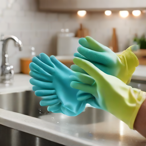 Afbeelding van Herbruikbare schoonmaakhandschoenen repareren: tips & trucs