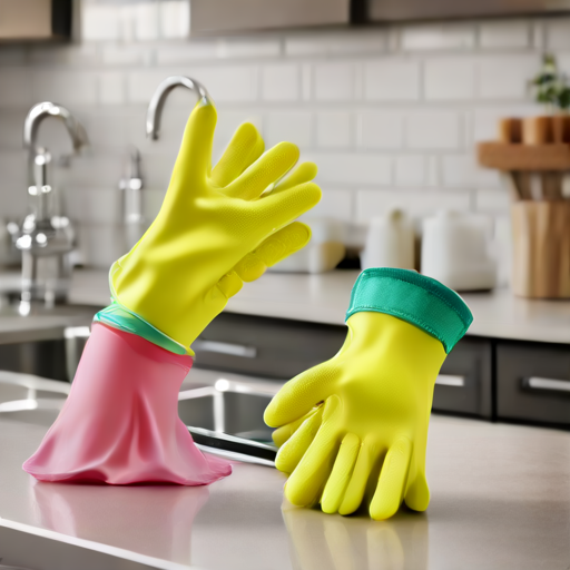 Afbeelding van Herbruikbare schoonmaakhandschoenen met korting online kopen