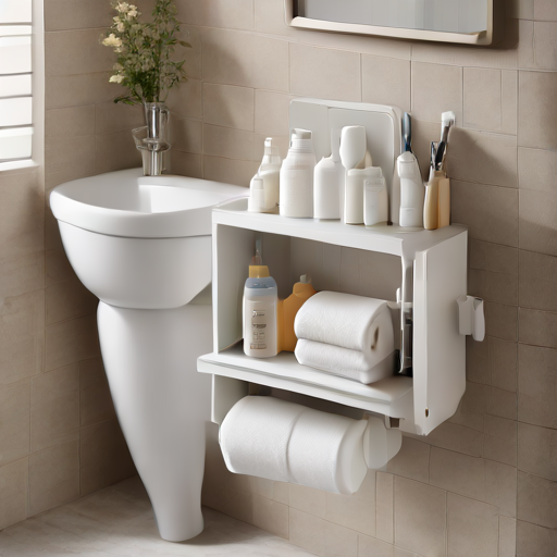 Afbeelding van Ontdek opvouwbare toiletorganizers voor kleine ruimtes