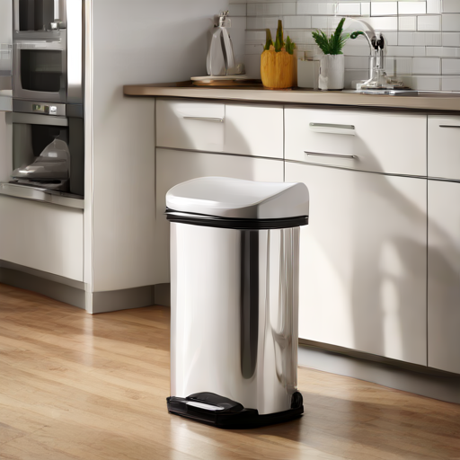 Afbeelding van Combineren van plastic pedaalemmers en herbruikbare zakken