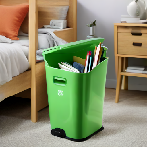 Afbeelding van Goedkope plastic pedaalemmers: Must-have voor studentenhuizen