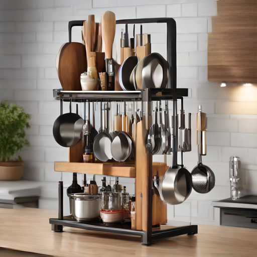 Afbeelding van Goedkope multifunctionele keukenrekken voor elke keuken