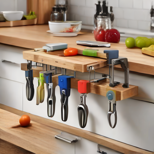 Afbeelding van Multifunctionele keukenladeklemmen: Koken Gemakkelijker Maken
