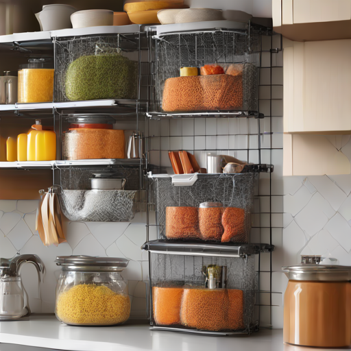 Afbeelding van Goedkoopste multifunctionele opbergnetten voor de keuken