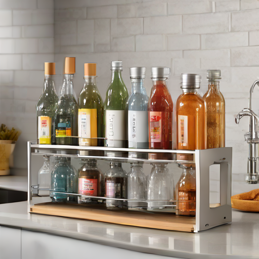 Afbeelding van Duurzaam leven met herbruikbare flessenorganizers