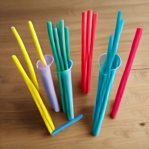 Afbeelding van Herbruikbare siliconen rietjes: Duurzaam en slim kiezen