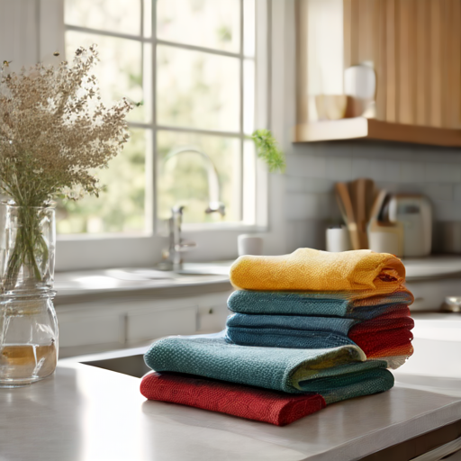 Afbeelding van Herbruikbare Vaatdoeken: Tips voor Duurzaam Gebruik