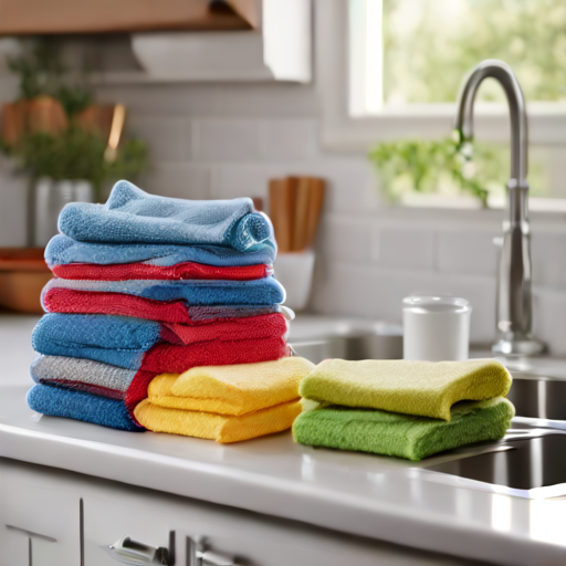 Afbeelding van Goedkoopste herbruikbare vaatdoeken: bespaar geld en milieu