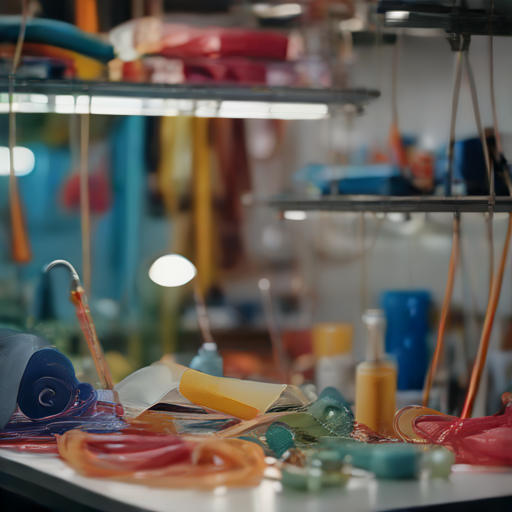 Afbeelding van Combineren van plastic brilhoesjes met andere materialen