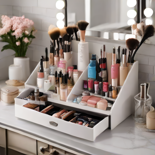 Afbeelding van Top Make-up Accessoire Organizers voor Cosmetica