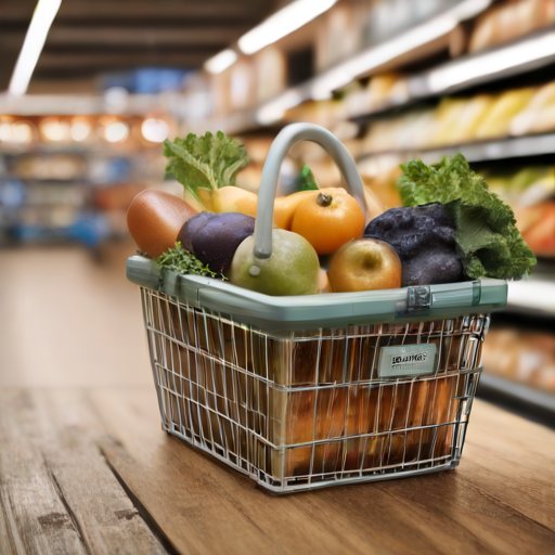 Afbeelding van Herbruikbare manden: Duurzaam winkelen met gemak