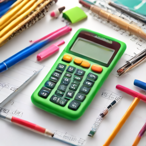 Afbeelding van Is een zakrekenmachine veilig voor kinderen? Ontdek het nu!
