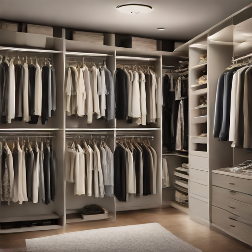 Afbeelding van Organiseer Kledinghangers Snel en Efficiënt: Tips en Tijdsduur