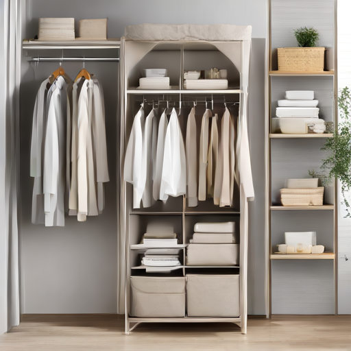 Afbeelding van Effectieve onderhoudstips voor opvouwbare kledingopbergers