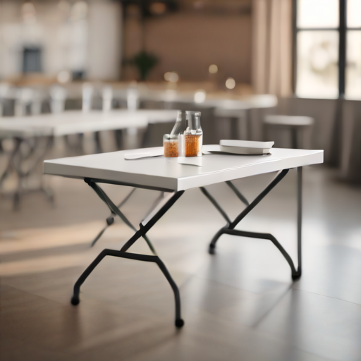 Afbeelding van Draagvermogen van opvouwbare tafels: Wat je moet weten