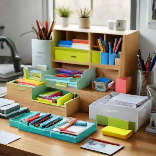 Afbeelding van Top Plastic Organizerdozen voor Kantoorbenodigdheden