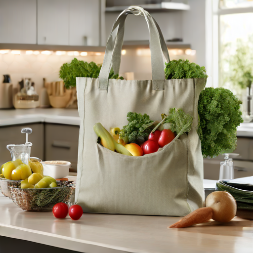 Afbeelding van Praktische herbruikbare boodschappentassen voor dagelijks gebruik