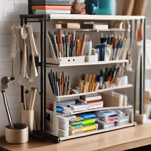 Afbeelding van Opvouwbare opbergrekken voor hobby's: waar te kopen?