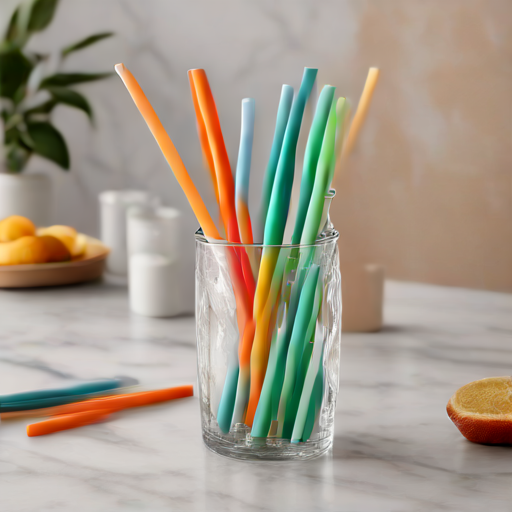Afbeelding van Herbruikbare Siliconen Rietjes: Kosten en Voordelen