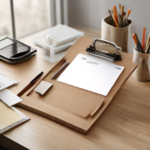 Afbeelding van Tips voor het Kopen van een Klembord: Waar Let Je Op?