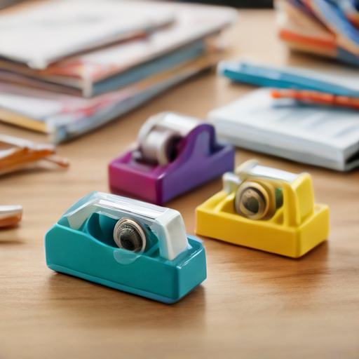 Afbeelding van Ontdek de Beste Mini-Plakbandhouders voor Creatief Knutselen