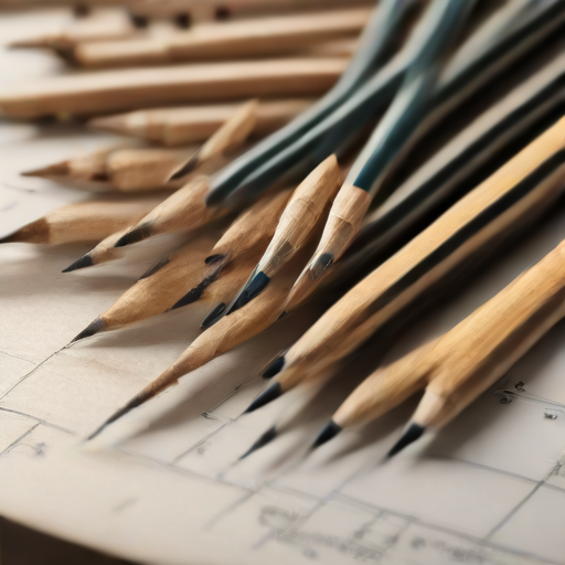 Afbeelding van Veiligheid van Tekenpotloden voor Professioneel Gebruik