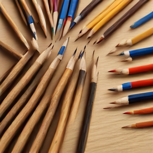 Afbeelding van Beste technieken voor werken met tekenpotloden onthuld