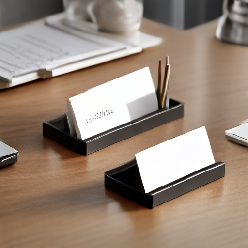 Afbeelding van Trendy Naamkaartjeshouders in 2023: Ontdek de Stijlen