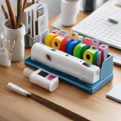 Afbeelding van Accessoires voor mini-plakbandhouders: tips en tricks