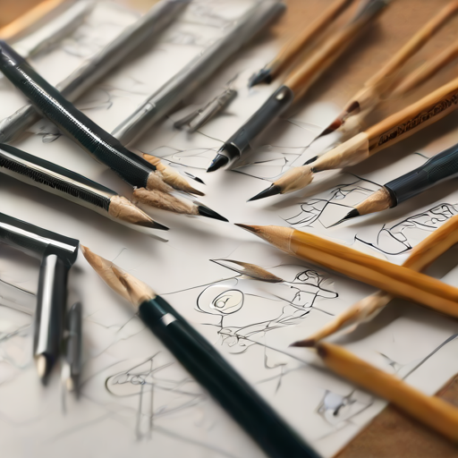 Afbeelding van Creëer prachtige kunstwerken met vulpotloden