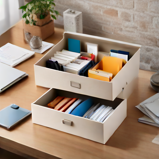 Afbeelding van Koop de beste opvouwbare opbergboxen voor documenten